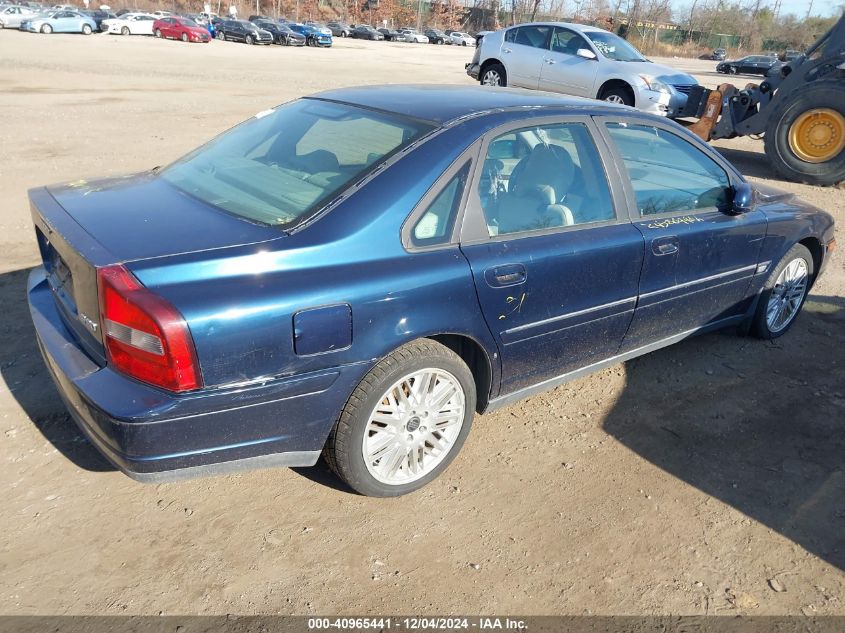 2003 Volvo S80 2.9 VIN: YV1TS92D931302360 Lot: 40965441