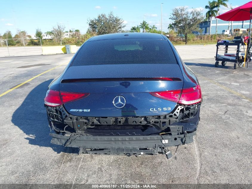 2019 Mercedes-Benz Amg Cls 53 S 4Matic VIN: WDD2J6BBXKA028110 Lot: 40965787