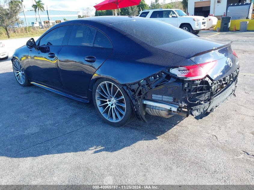 2019 Mercedes-Benz Amg Cls 53 S 4Matic VIN: WDD2J6BBXKA028110 Lot: 40965787