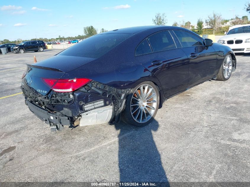 2019 Mercedes-Benz Amg Cls 53 S 4Matic VIN: WDD2J6BBXKA028110 Lot: 40965787