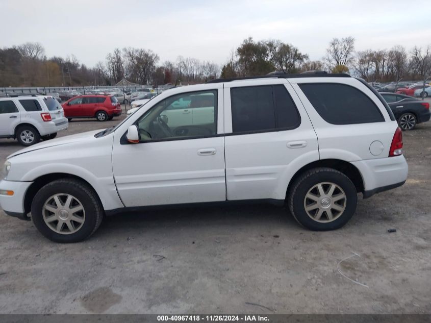 2004 Buick Rainier Cxl Plus VIN: 5GAET13P742384480 Lot: 40967418