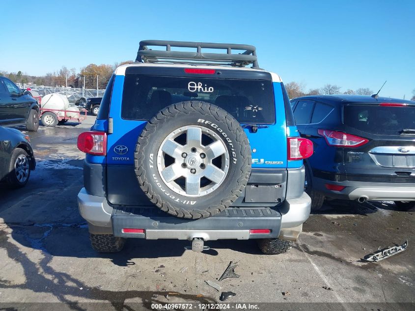 2007 Toyota Fj Cruiser VIN: JTEBU11F170015344 Lot: 40967572