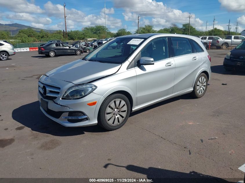 2017 Mercedes-Benz B 250E VIN: WDDVP9AB4HJ014887 Lot: 40969025