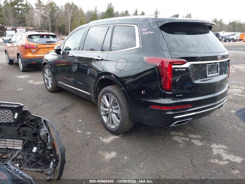 2023 Cadillac Xt6 Premium Luxury VIN: 1GYKPDRSXPZ168325 Lot: 40969588