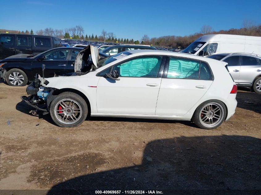 2017 Volkswagen Golf Gti Autobahn 4-Door/S 4-Door/Se 4-Door/Sport 4-Door VIN: 3VW4T7AU6HM019659 Lot: 40969657