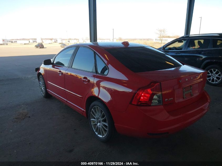 2010 Volvo S40 2.4I VIN: YV1382MS9A2504088 Lot: 40970166