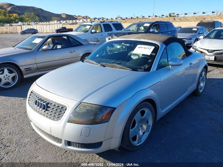 2002 Audi Tt 1.8L VIN: TRUTC28N821014294 Lot: 40970252