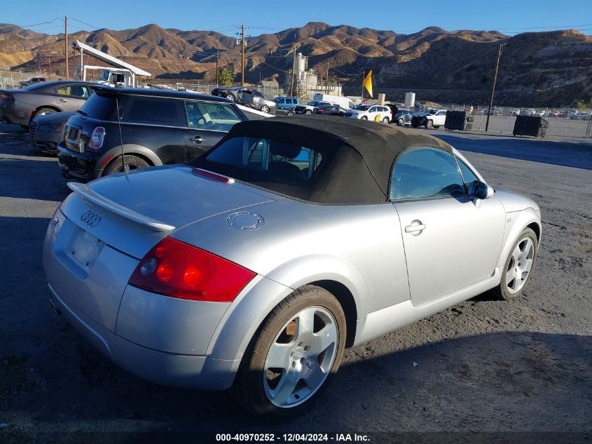 2002 Audi Tt 1.8L VIN: TRUTC28N821014294 Lot: 40970252