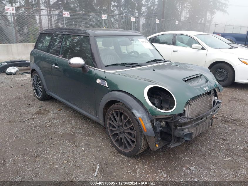 2011 Mini Cooper S Clubman VIN: WMWZG3C52BTY36760 Lot: 40970595