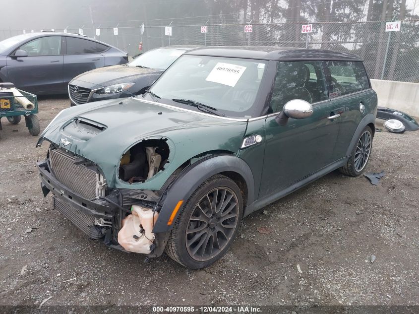 2011 Mini Cooper S Clubman VIN: WMWZG3C52BTY36760 Lot: 40970595