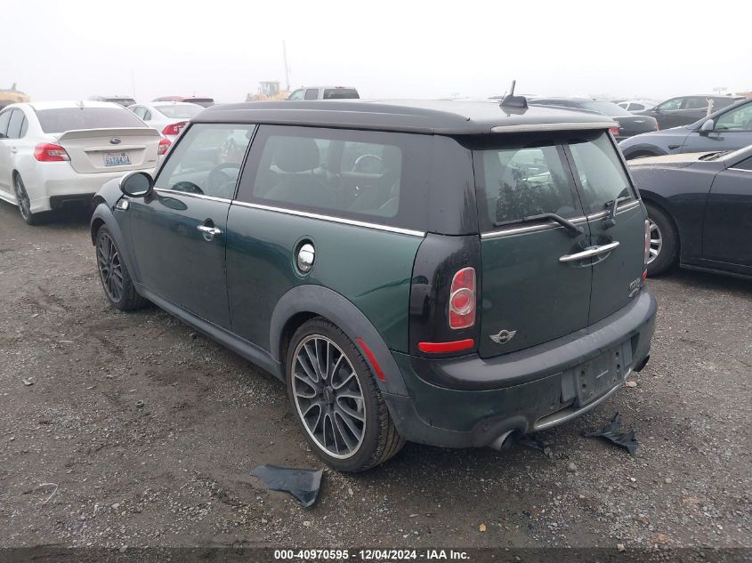 2011 Mini Cooper S Clubman VIN: WMWZG3C52BTY36760 Lot: 40970595