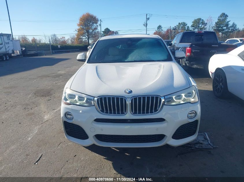 2018 BMW X4 xDrive28I VIN: 5UXXW3C58J0T82915 Lot: 40970650