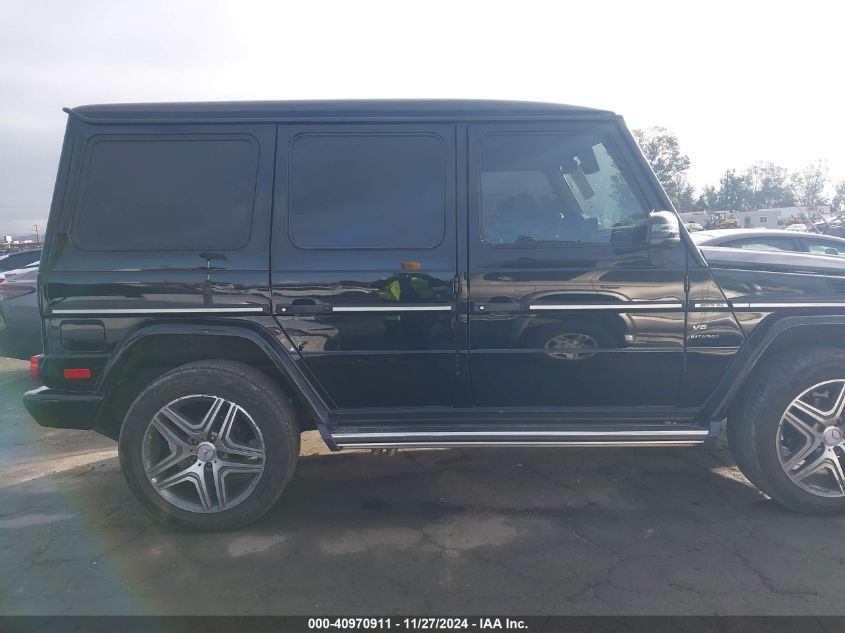 2015 Mercedes-Benz G 550 4Matic VIN: WDCYC3HF8FX231386 Lot: 40970911