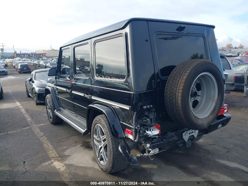 2015 Mercedes-Benz G 550 4Matic VIN: WDCYC3HF8FX231386 Lot: 40970911