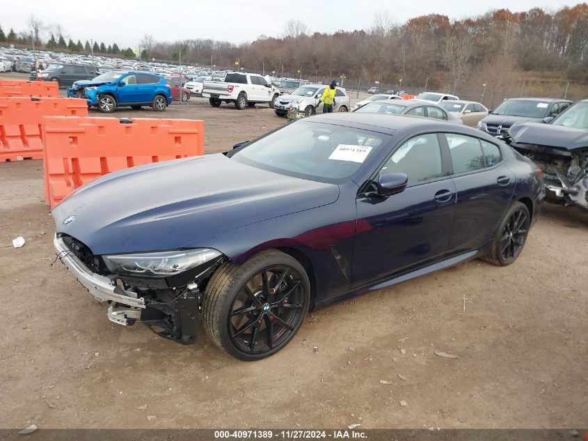 2023 BMW 840 Gran Coupe I xDrive VIN: WBAGV4C03PCM35085 Lot: 40971389