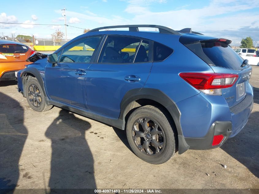 2021 Subaru Crosstrek Sport VIN: JF2GTHSC9MH373493 Lot: 40971483