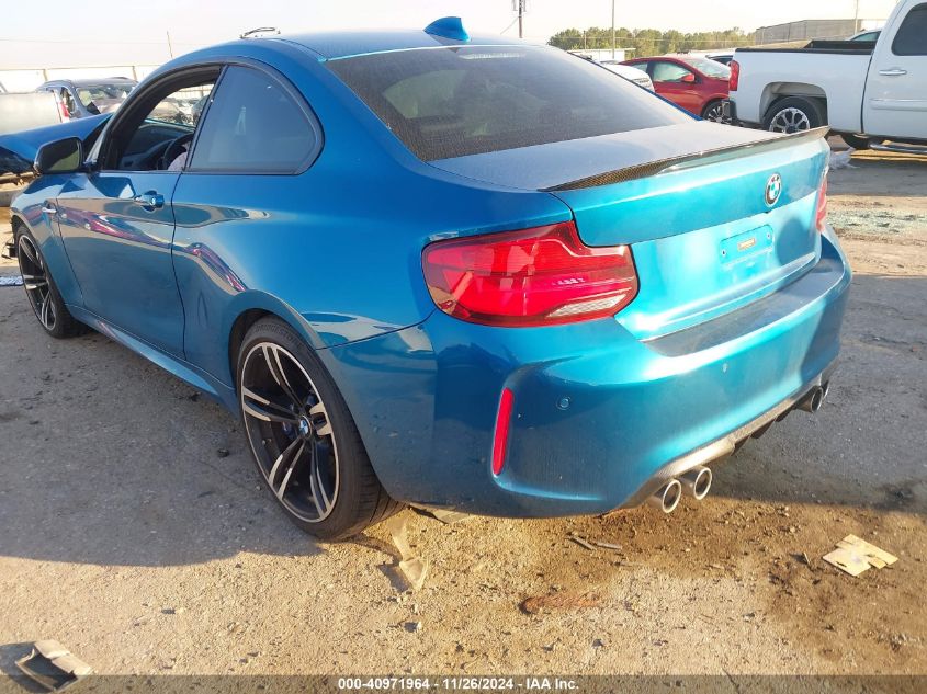 2018 BMW M2 VIN: WBS1J5C54JVD36191 Lot: 40971964