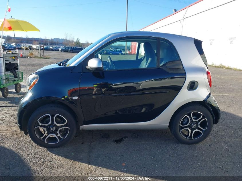 2016 Smart Fortwo Passion/Prime/Proxy/Pure VIN: WMEFJ5DA1GK062496 Lot: 40972211