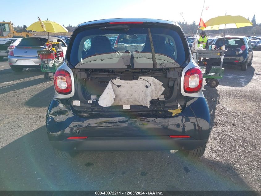 2016 Smart Fortwo Passion/Prime/Proxy/Pure VIN: WMEFJ5DA1GK062496 Lot: 40972211