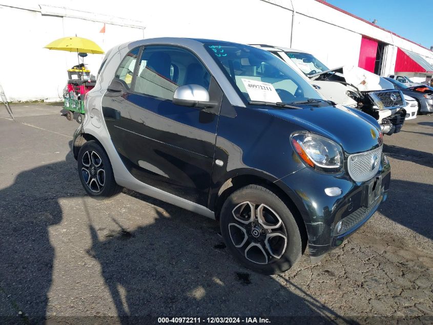 2016 Smart Fortwo Passion/Prime/Proxy/Pure VIN: WMEFJ5DA1GK062496 Lot: 40972211