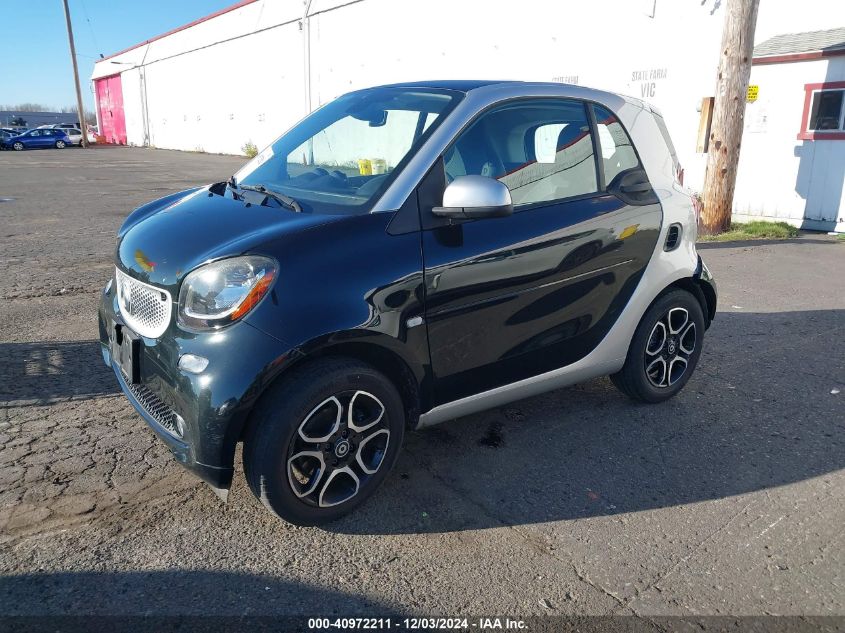 2016 Smart Fortwo Passion/Prime/Proxy/Pure VIN: WMEFJ5DA1GK062496 Lot: 40972211