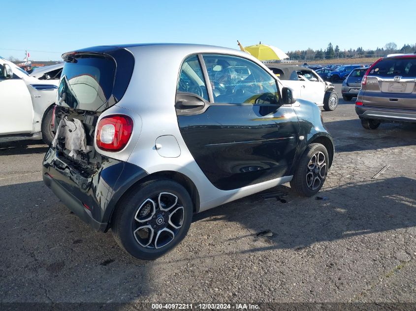 2016 Smart Fortwo Passion/Prime/Proxy/Pure VIN: WMEFJ5DA1GK062496 Lot: 40972211