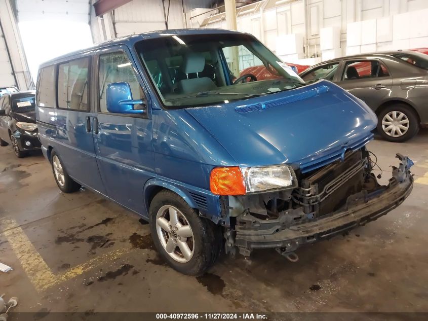 2003 Volkswagen Eurovan Mv VIN: WV2MB47043H014497 Lot: 40972596