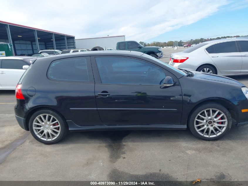 2006 Volkswagen Gti 2-Door VIN: WVWEV71K06W127207 Lot: 40973090