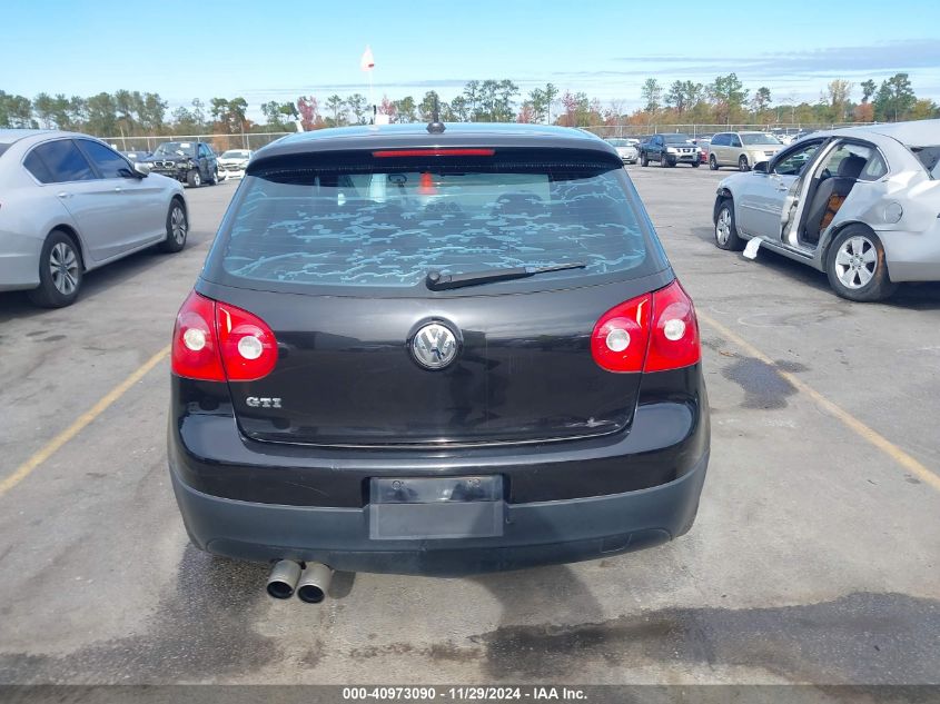 2006 Volkswagen Gti 2-Door VIN: WVWEV71K06W127207 Lot: 40973090