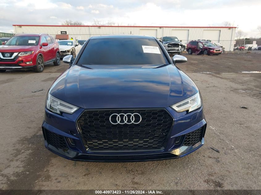 2018 Audi S4 3.0T Premium Plus VIN: WAUB4AF44JA116162 Lot: 40973423