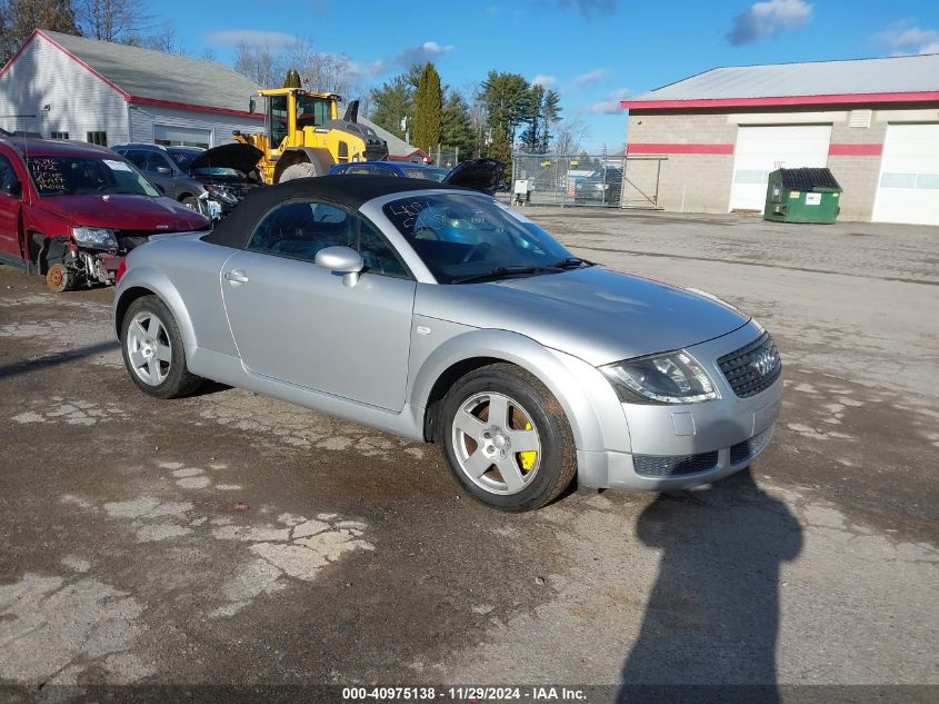 2001 Audi Tt VIN: TRUTX28N411041690 Lot: 40975138