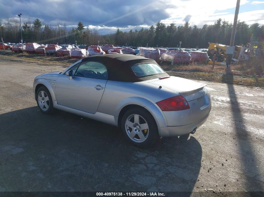 2001 Audi Tt VIN: TRUTX28N411041690 Lot: 40975138