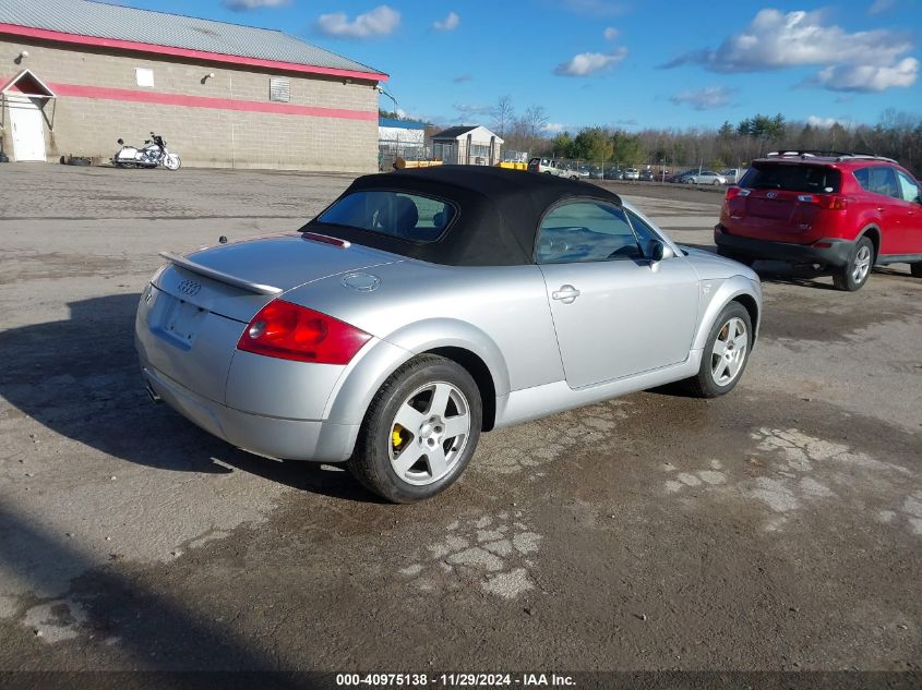 2001 Audi Tt VIN: TRUTX28N411041690 Lot: 40975138