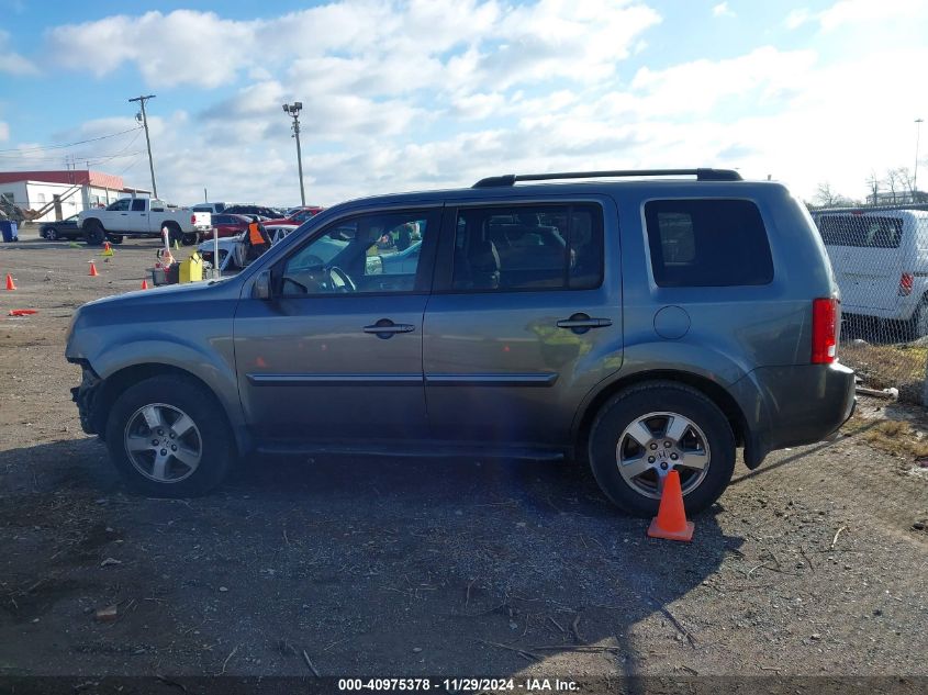 2011 Honda Pilot Ex-L VIN: 5FNYF3H79BB031370 Lot: 40975378