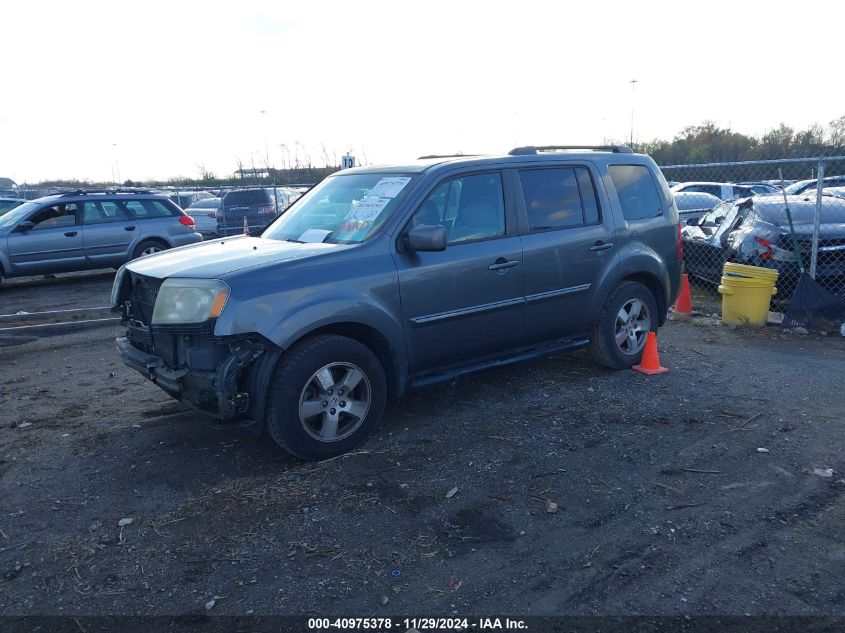 2011 Honda Pilot Ex-L VIN: 5FNYF3H79BB031370 Lot: 40975378