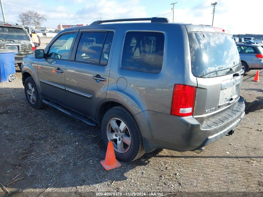 2011 Honda Pilot Ex-L VIN: 5FNYF3H79BB031370 Lot: 40975378