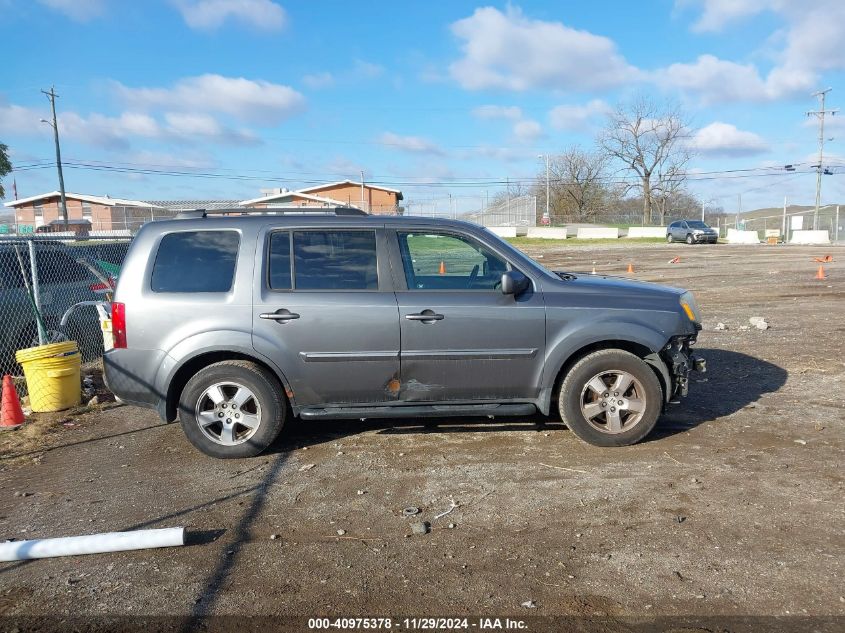 2011 Honda Pilot Ex-L VIN: 5FNYF3H79BB031370 Lot: 40975378