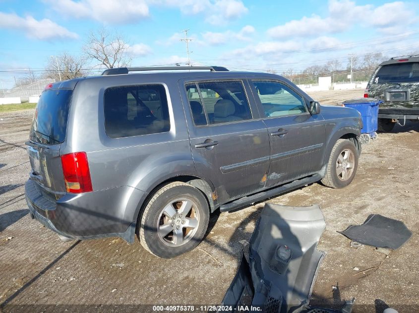 2011 Honda Pilot Ex-L VIN: 5FNYF3H79BB031370 Lot: 40975378