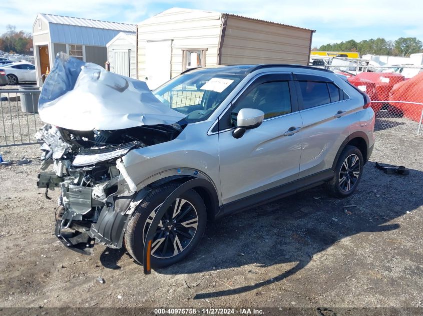 2024 Mitsubishi Eclipse Cross Se VIN: JA4ATWAA1RZ041018 Lot: 40975758