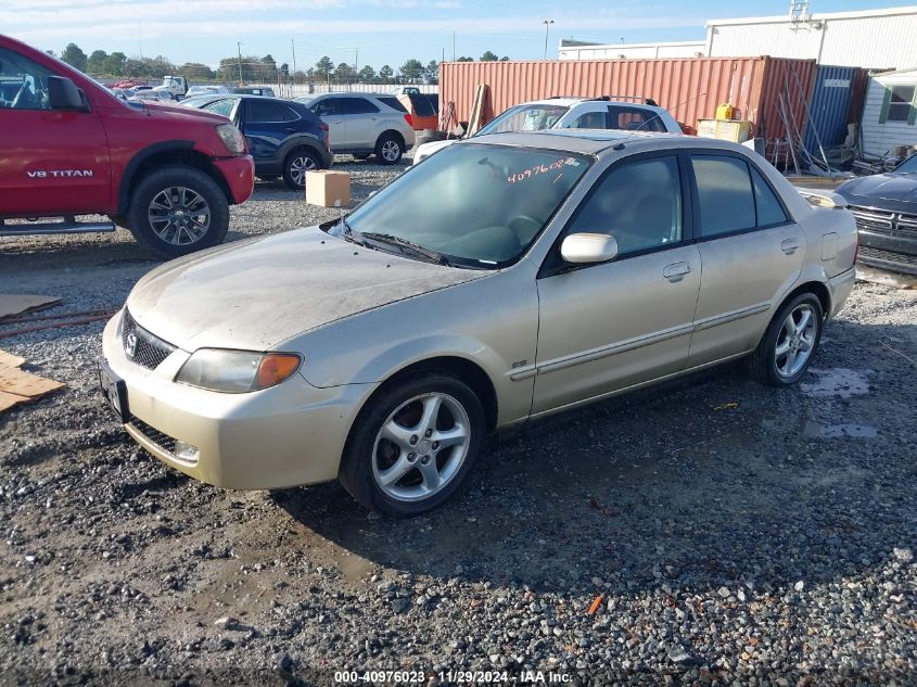 2002 Mazda Protege Dx/Es/Lx VIN: JM1BJ225820525255 Lot: 40976023