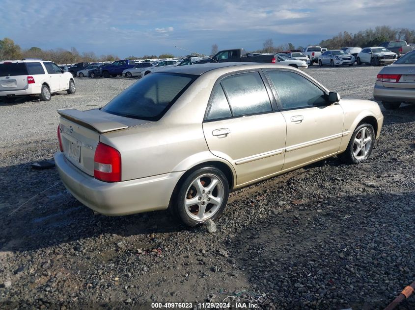 2002 Mazda Protege Dx/Es/Lx VIN: JM1BJ225820525255 Lot: 40976023