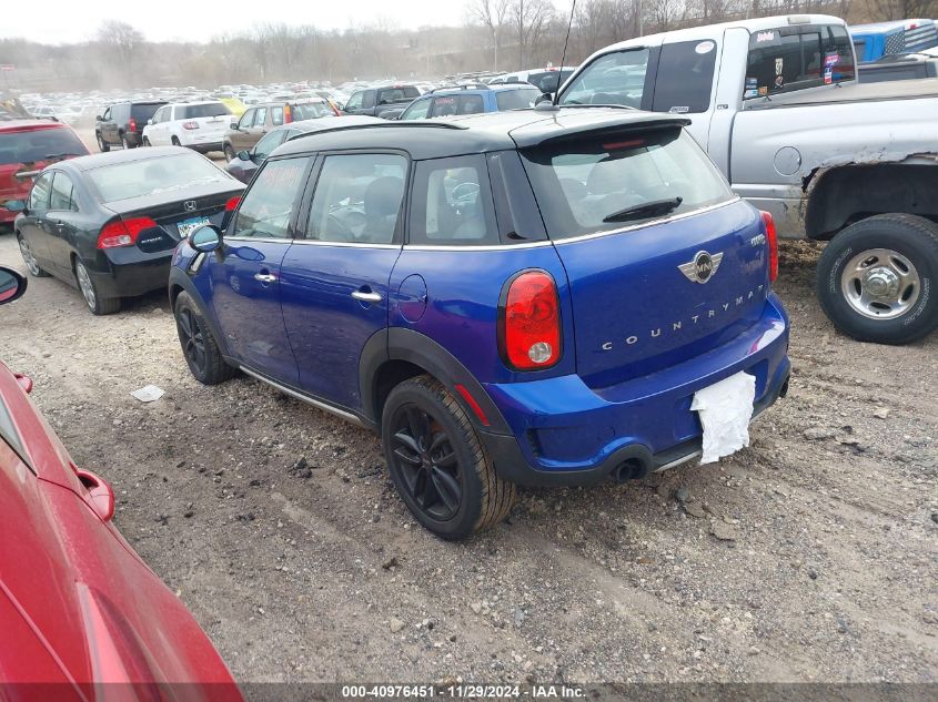 2015 Mini Countryman Cooper S VIN: WMWZC5C50FWP46230 Lot: 40976451