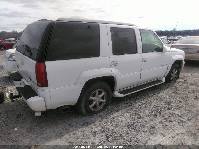 1999 Cadillac Escalade Standard VIN: 1GYEK13R0XR401774 Lot: 40976480