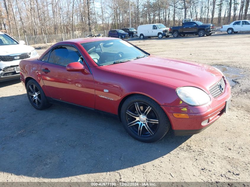 1999 Mercedes-Benz Slk 230 Kompressor VIN: WDBKK47FXXF124464 Lot: 40977198