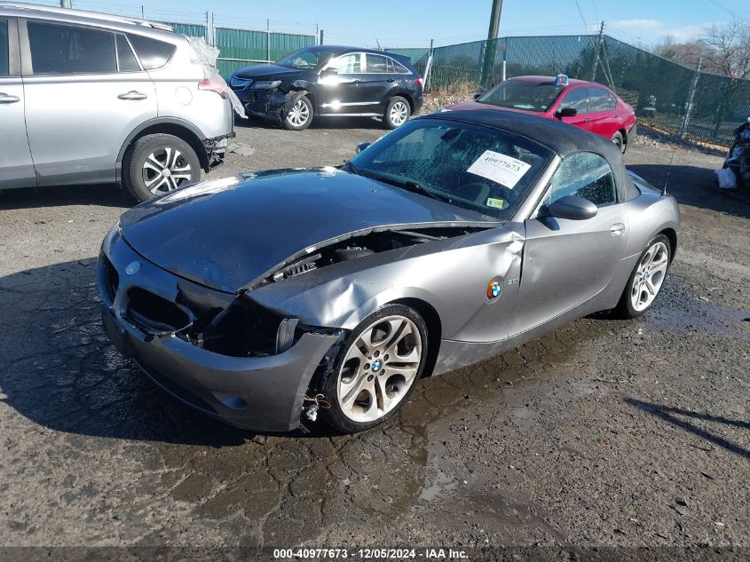 2004 BMW Z4 3.0I VIN: 4USBT53554LT25293 Lot: 40977673