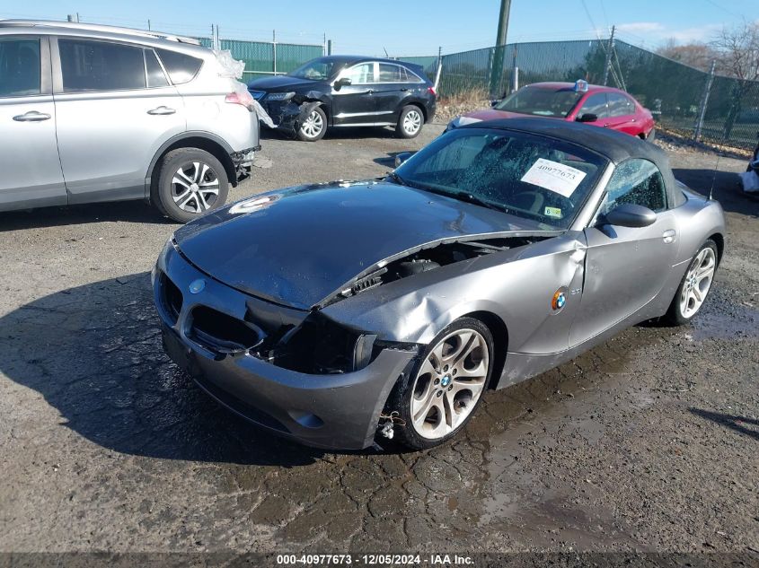 2004 BMW Z4 3.0I VIN: 4USBT53554LT25293 Lot: 40977673