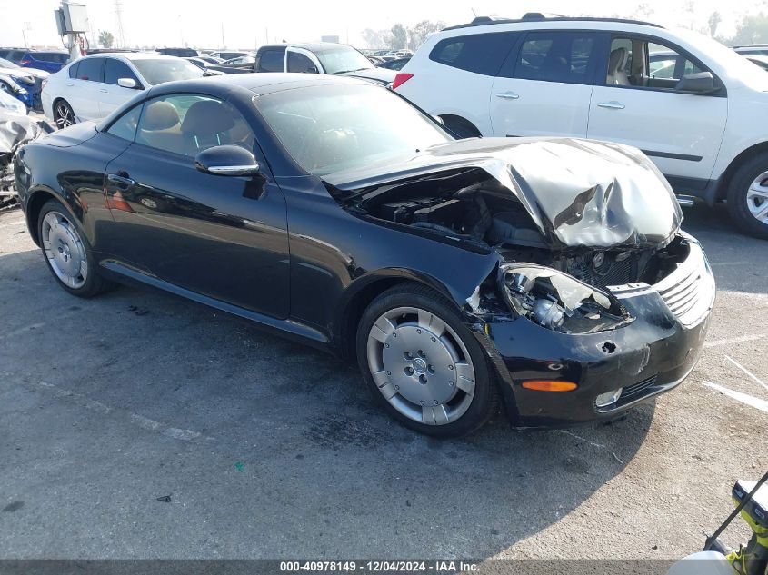 2002 Lexus Sc 430 VIN: JTHFN48Y620013365 Lot: 40978149