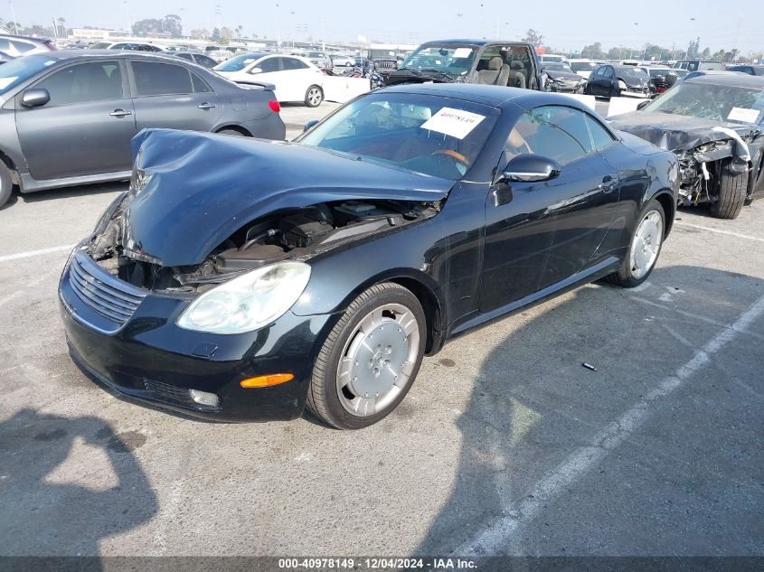 2002 Lexus Sc 430 VIN: JTHFN48Y620013365 Lot: 40978149