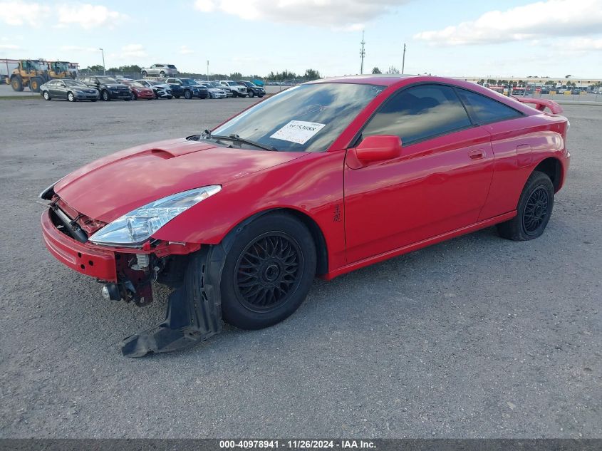 2001 Toyota Celica Gts VIN: JTDDY32T110048353 Lot: 40978941