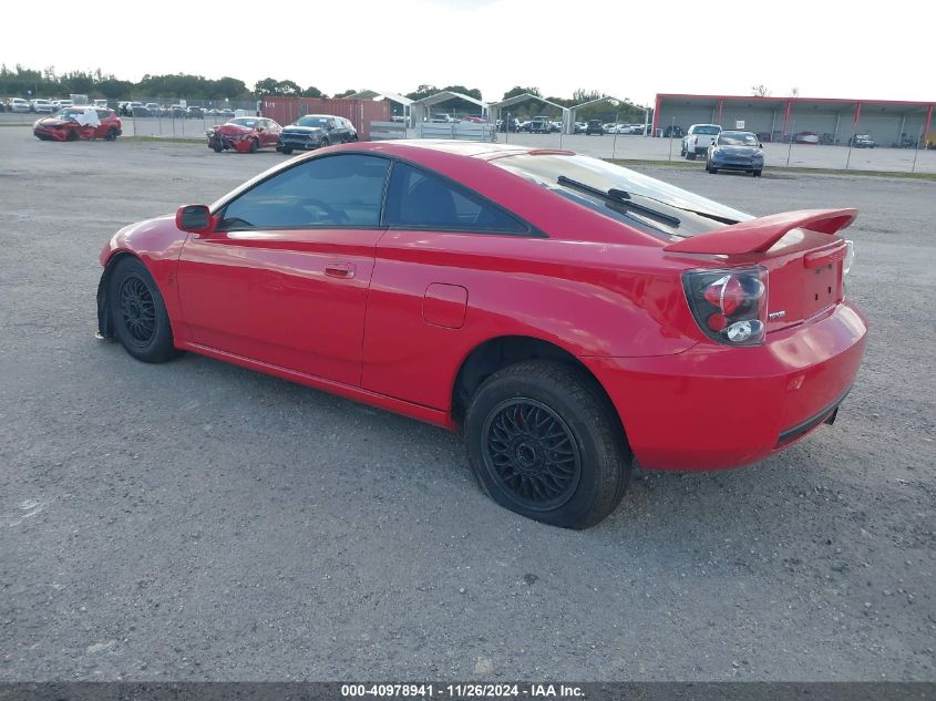 2001 Toyota Celica Gts VIN: JTDDY32T110048353 Lot: 40978941